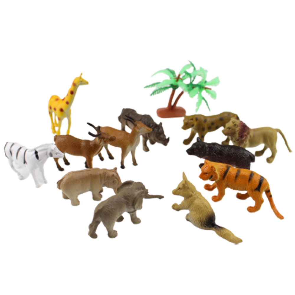 Hewan Tabung Miniatur Animla Tube Miniatur Hewan Mainan Hewan Miniature Mainan Replika Hewan