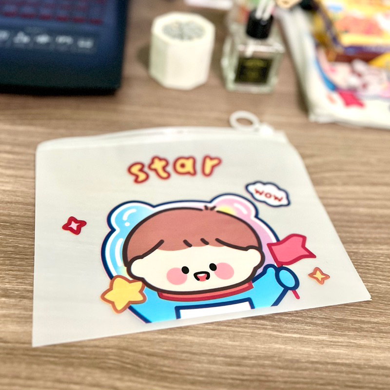 

Pouch Ziplock Alat Tulis Kosmetik Perlengkapan Alat Mandi