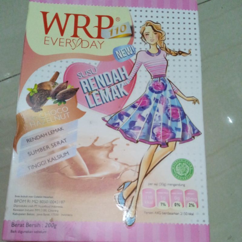 

WRP everyday low fat milk 200 gram choco hazelnut