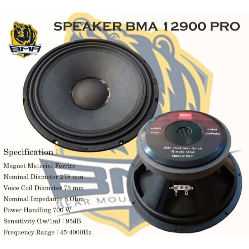 Speker BMA 12900 Pro