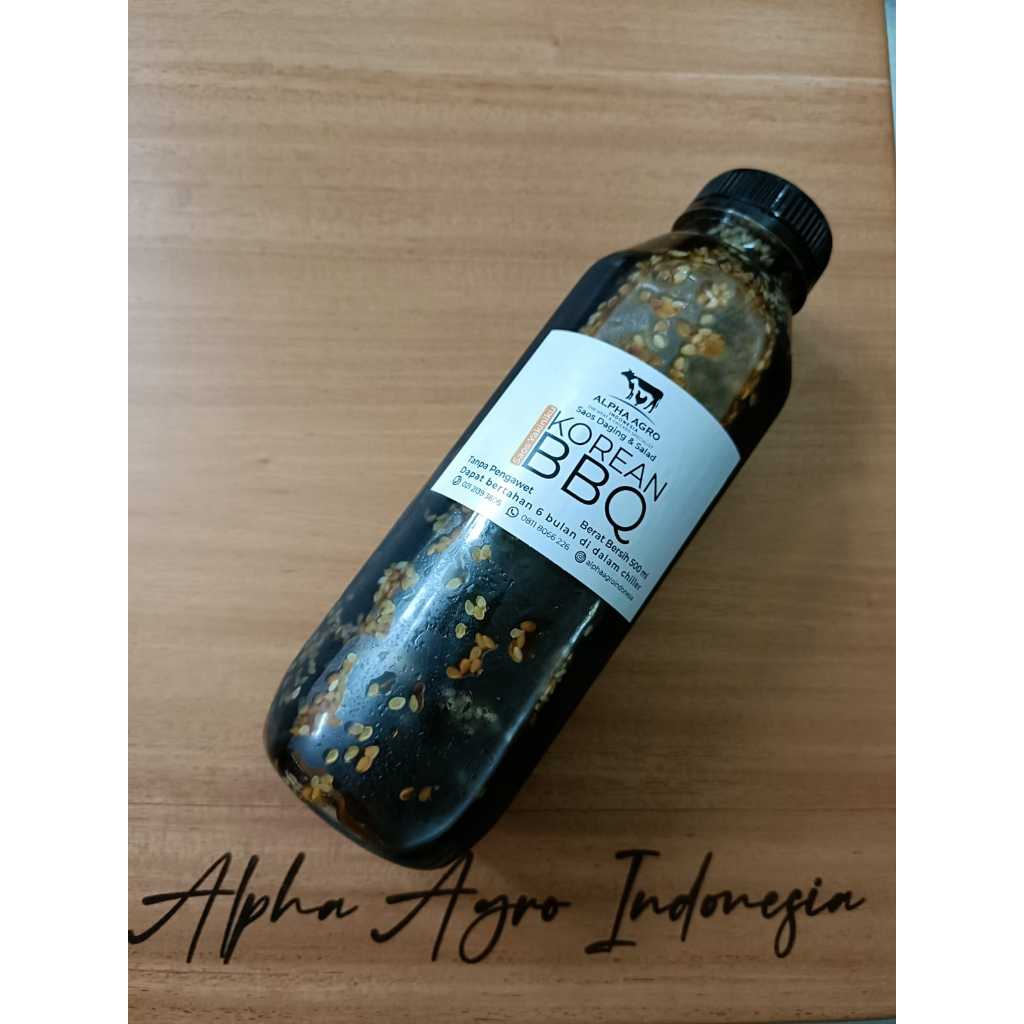 

Saus Alpha Agro Yakiniku Korean BBQ