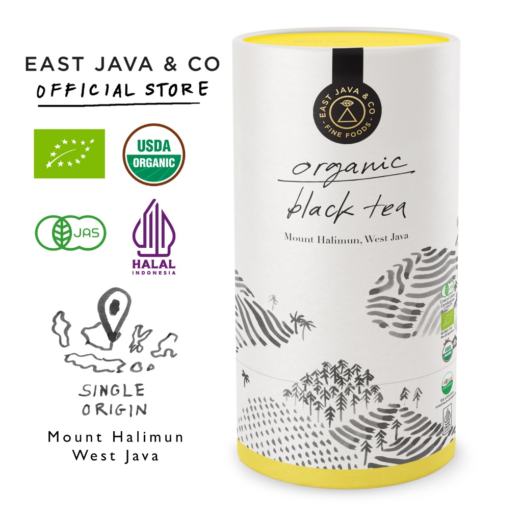 

East Java & Co Organic Black Tea - Loose Leaf 50g (Teh Hitam Organik)