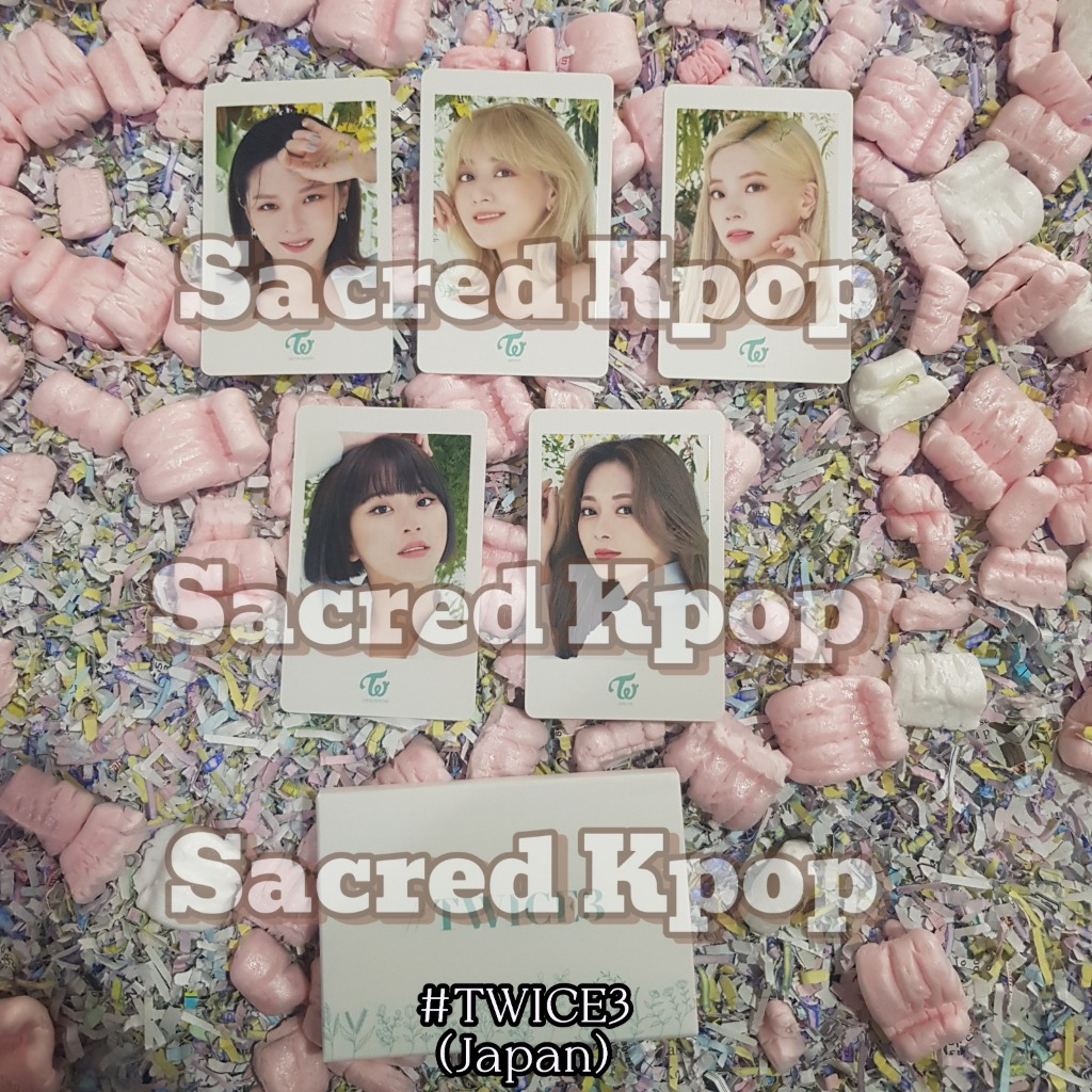 TWICE #TWICE3 Japan Photocard Official