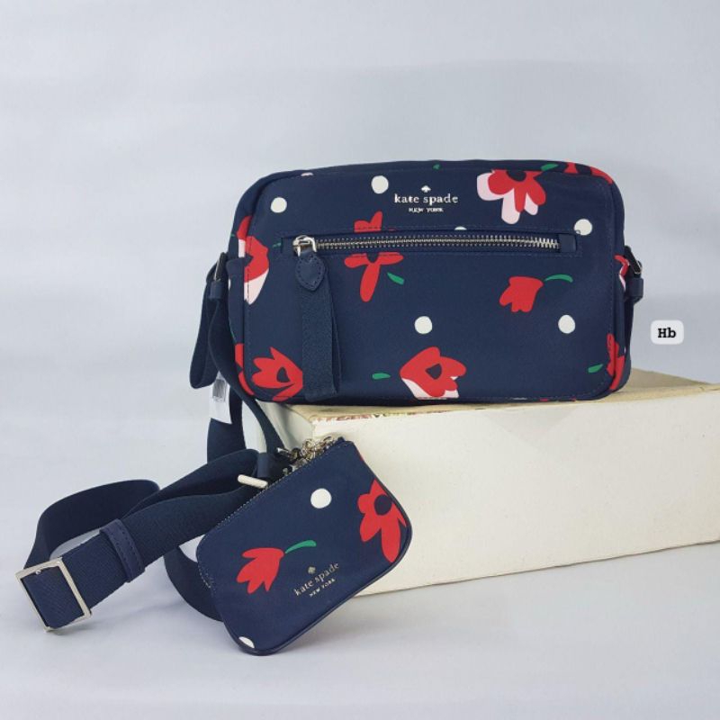 tas wanita KS chelsea camera bag whimsy floral
