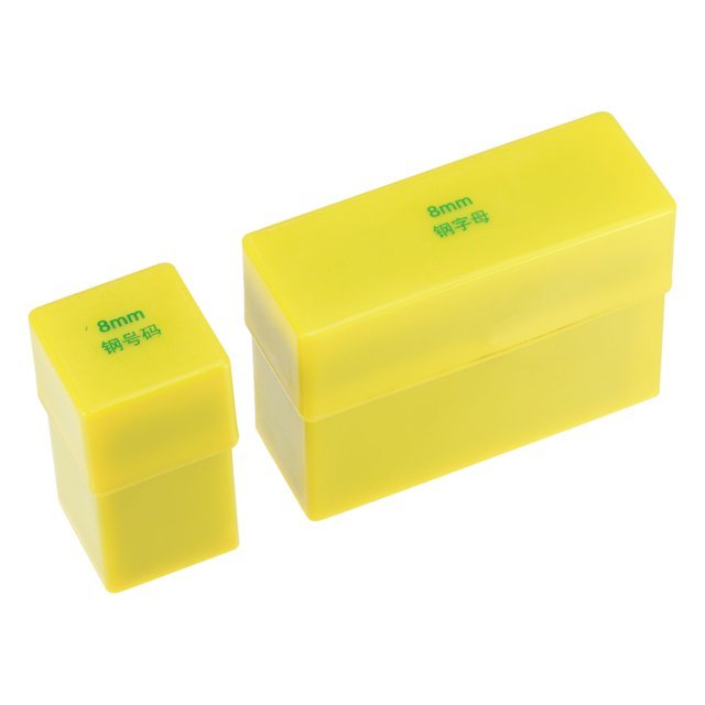 

RB 8mm Stempel Cetakan Huruf Nomor Number Letter Punch Set 36pcs Angka Dan Huruf Ketok Besi Printing