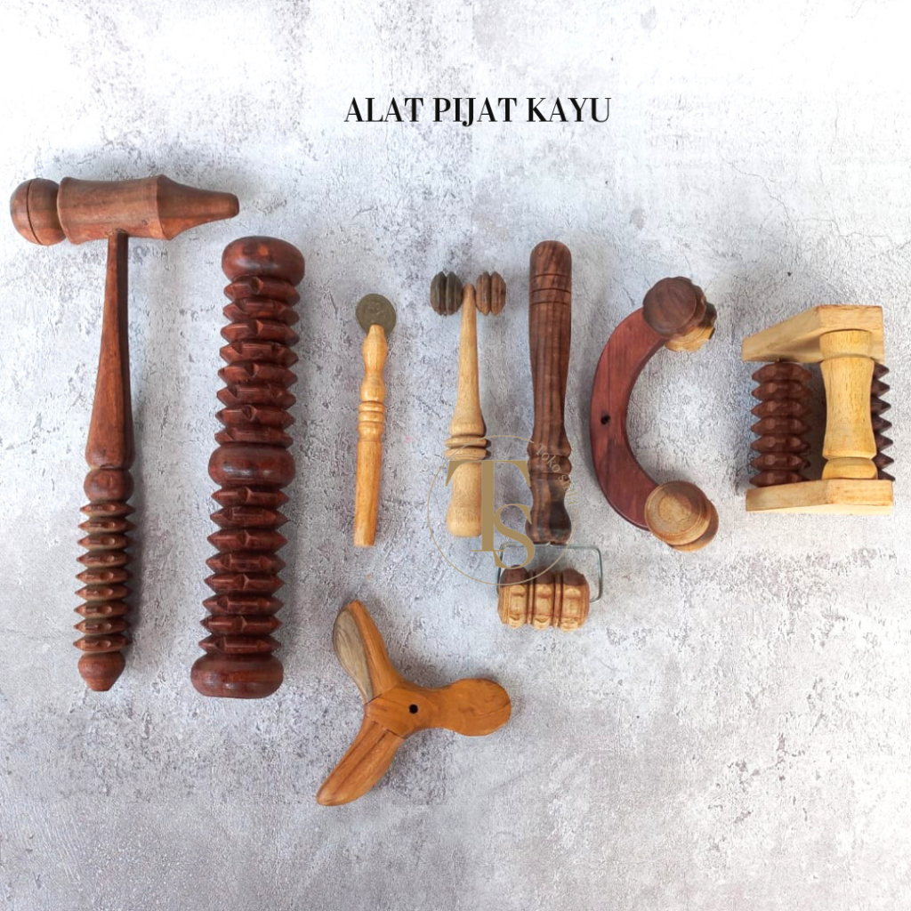 Alat Pijat Kayu / Alat Pijat Terapi / Alat Pijat Refleksi / Alat Pijat Tradisional