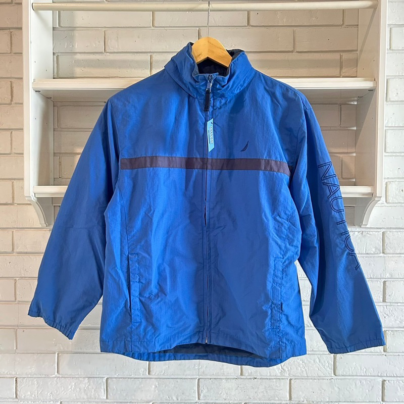 Nautica Lightweight Windbreaker Jacket | Jacket Second Preloved Branded Original