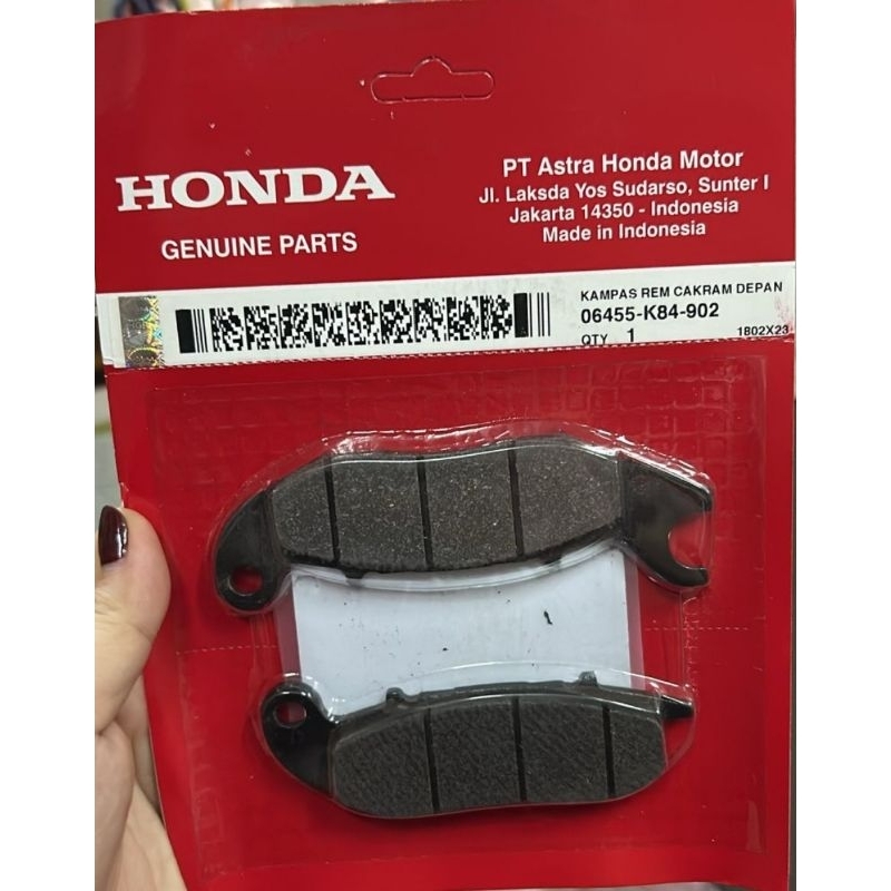 Kampas Rem Honda PCX 150 ABS ORIGINAL