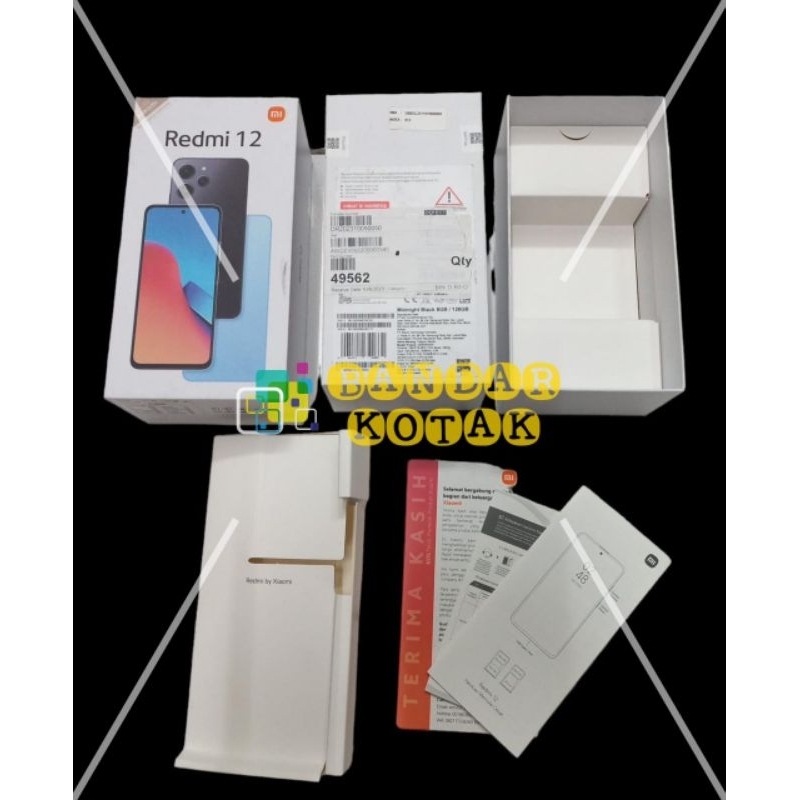 

Dus box kotak xiaomi Redmi 12 OR