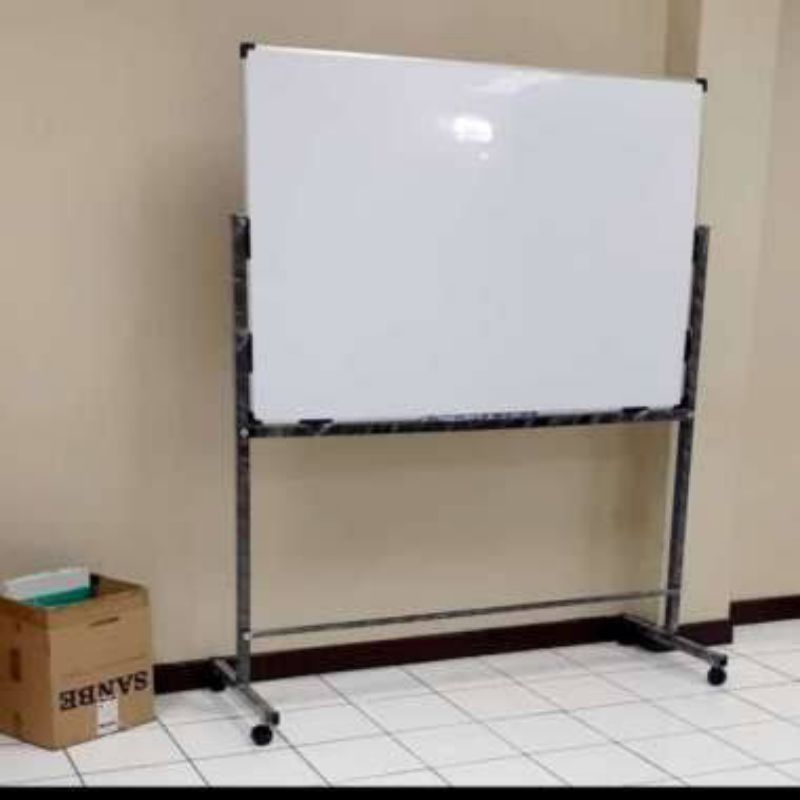 

Papan Tulis Whiteboard Standing 60x120 cm