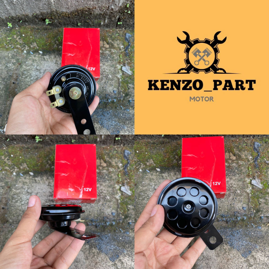 KLAKSON STANDART MOTOR KLAKSON MOTOR BEBEK 12V RUI || KLAKSON MOTOR BEBEK, MATIC 12 VOLT MERK RUI