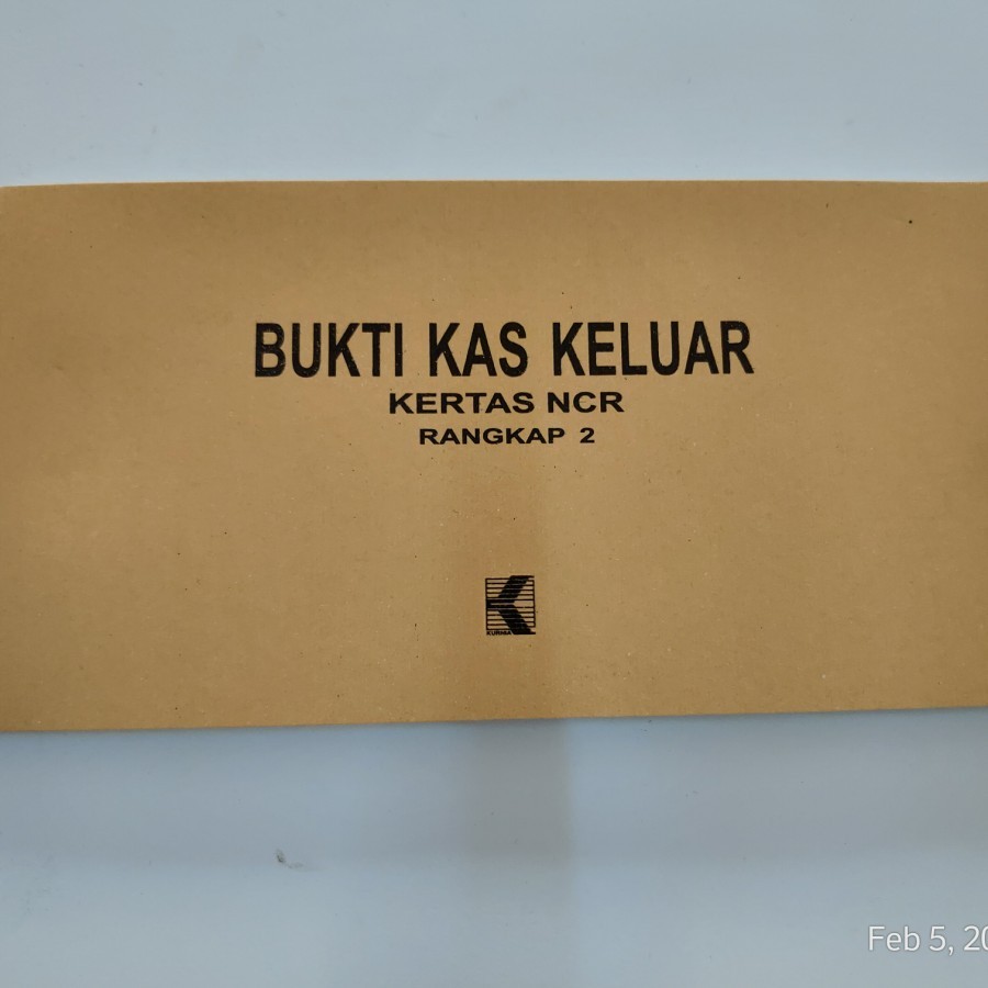 

Bukti Kas Keluar 2ply / 2 Rangkap 1/3 Folio