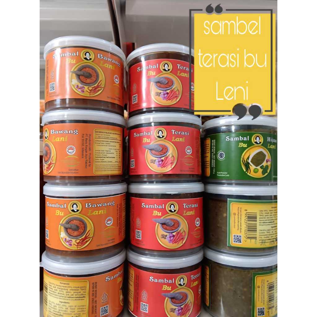 

Aneka Sambal Merk Bu Lani