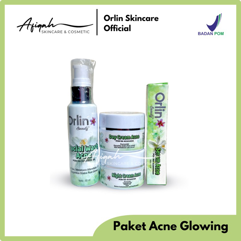 ORLIN BEAUTY - Paket Acne Glowing Orlin Skincare