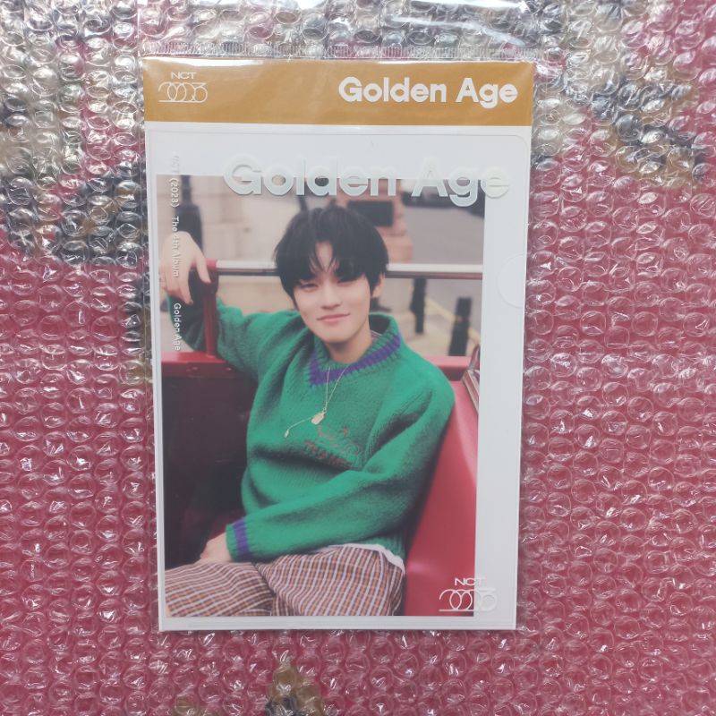 photocard pc hologram chenle golden age NCT 2023 GOLDEN AGE OFFICIAL SEALED BLM DI BUKA