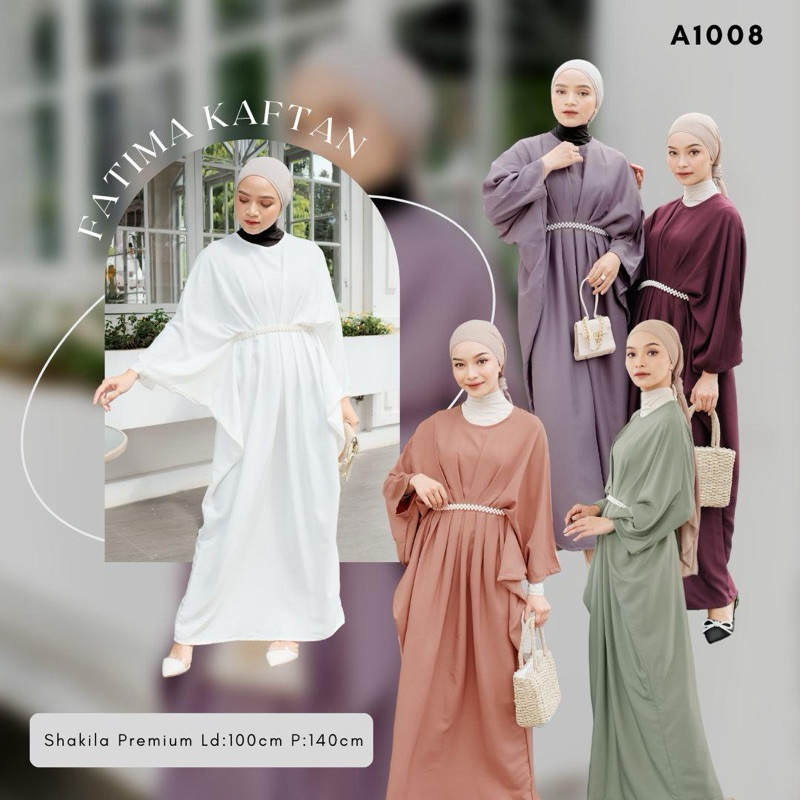 MALIFA KAFTAN / FATIMAH KAFTAN LEBARAN / KAFTAN JUMBO / KAFTAN MEWAH MURAH