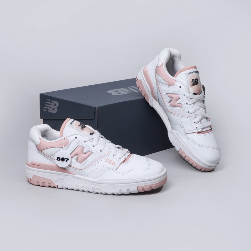 New Balance 550 White Pink Sand