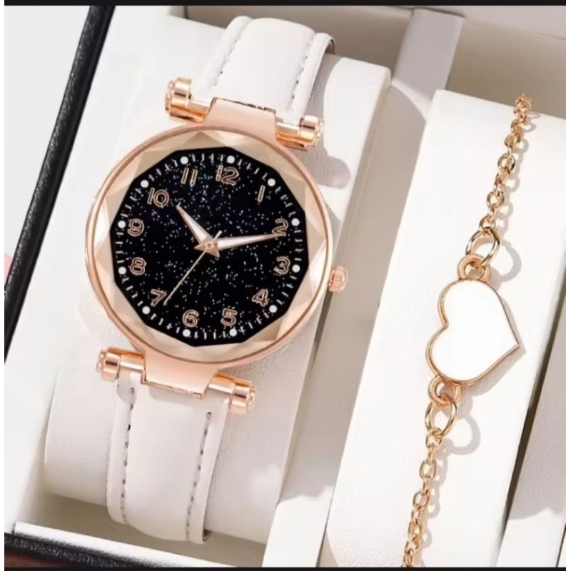 Jam Tangan set Gelang Random