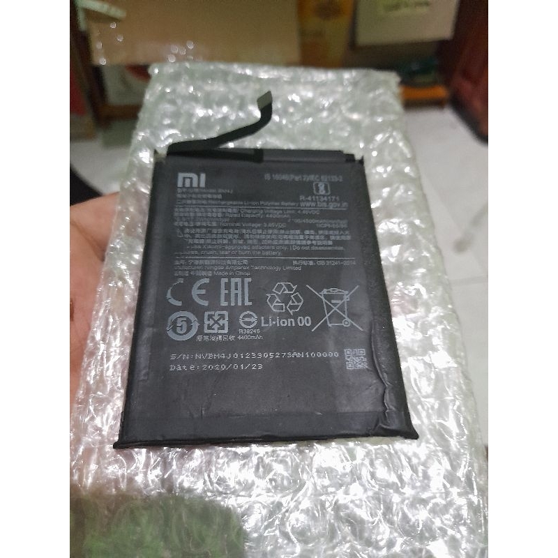 BATERAI REDMI NOTE 8 PRO NORMAL ORI COPOTAN