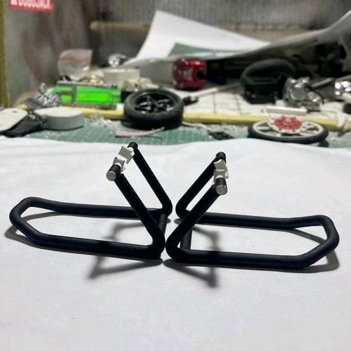 Miniatur Pedok Motor Diecast Motor Sport Motor Sleep Engine Motor Drag Skala 1:12