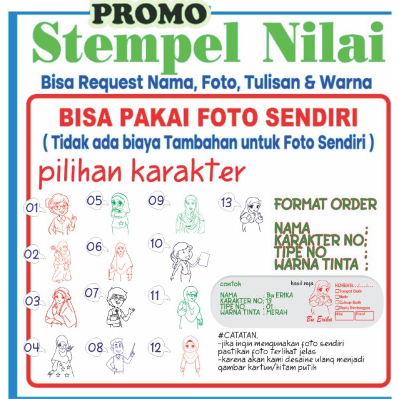 

stampel nilai