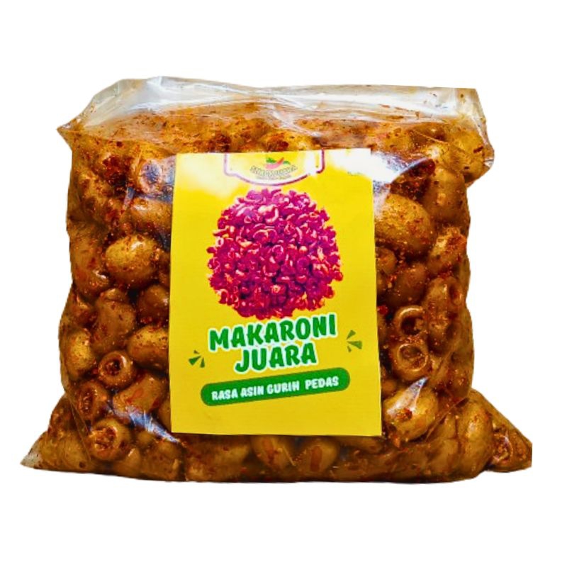 

Makaroni pedas gurih cikruh bantet 250gram - SCACKJUARA