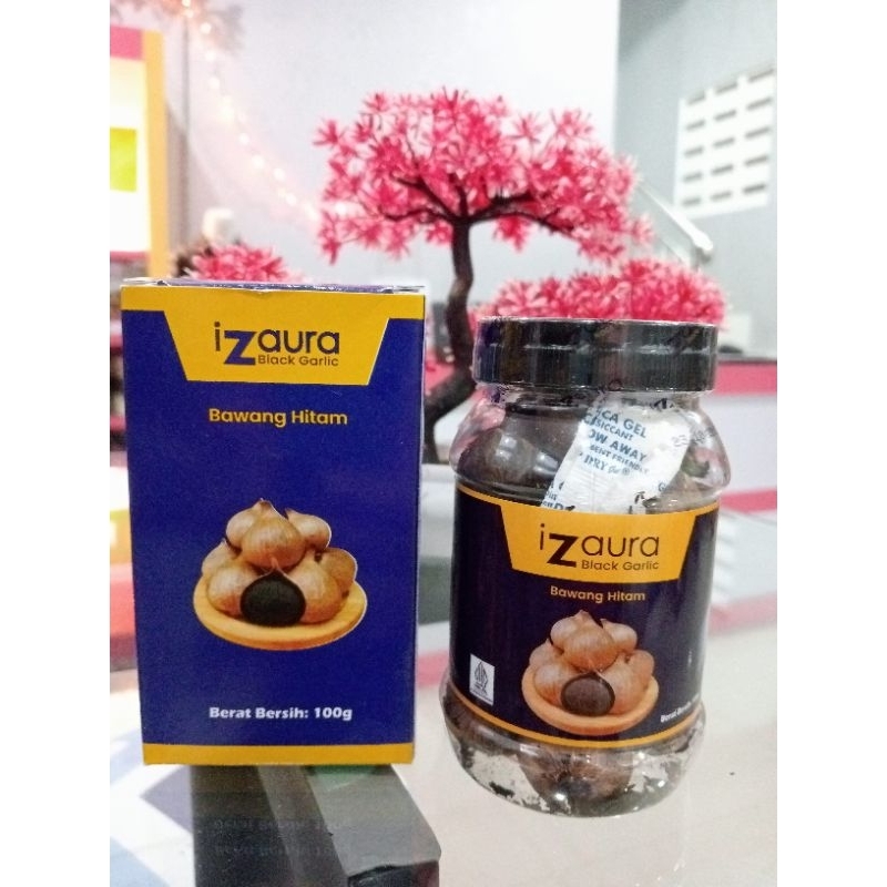 Black Garlic Bawang Lanang Hitam Tunggal 100g Izaura