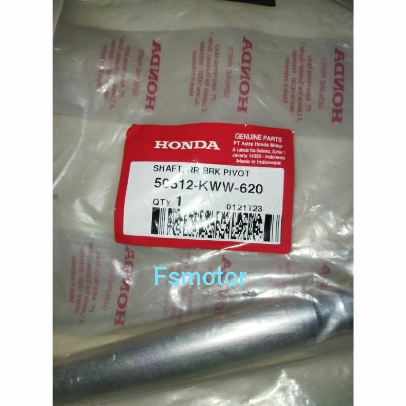 50512KWW620 As jagang tengah Shaft RR BRK Pivot Revo absolute Revo fi