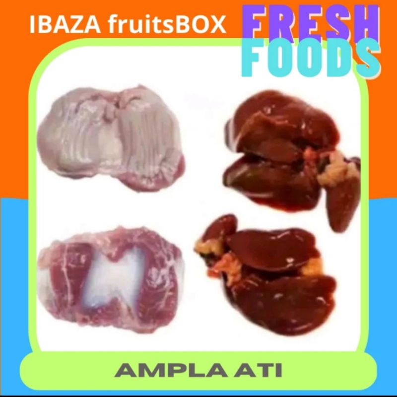 

Ayam Ati Ampela Daging Ayam Segar IBAZA fruitsBOX