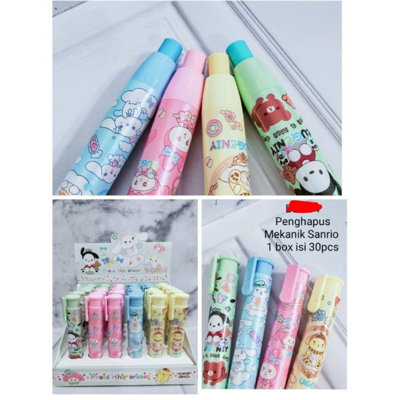 

penghapus stick mekanik sanrio
