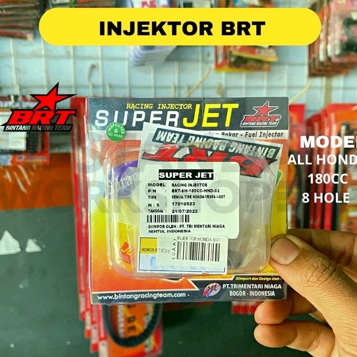 INJEKTOR BRT HONDA 180cc  VARIO PCX CRF ADV CBR