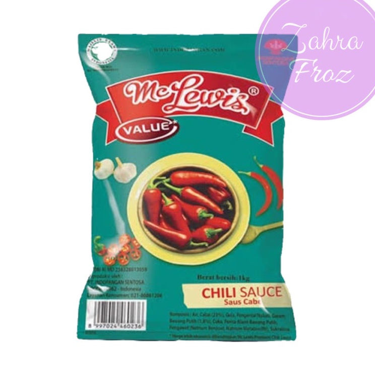 

Terkini MC LEWIS SAUS CABE VALUE 1 KG J75