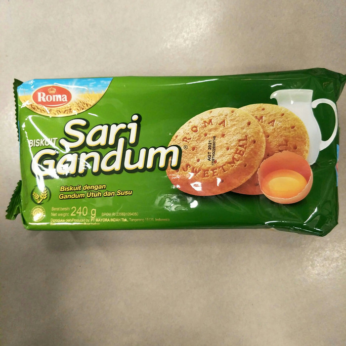 

SG ROMA SARI GANDUM - Biskuit Susu Family Pack