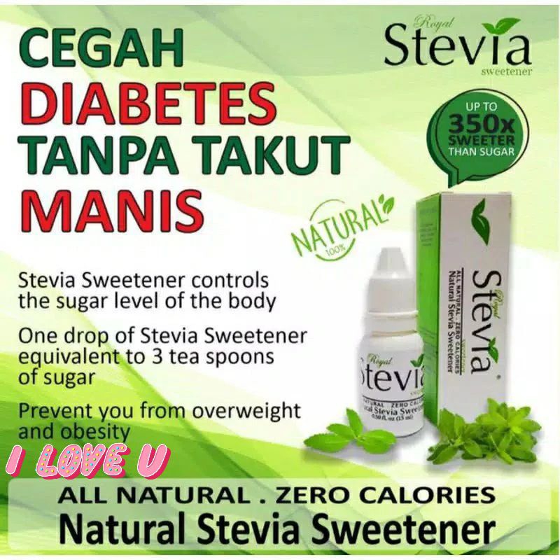 

Royal stevia pengganti gula sehat dan alami