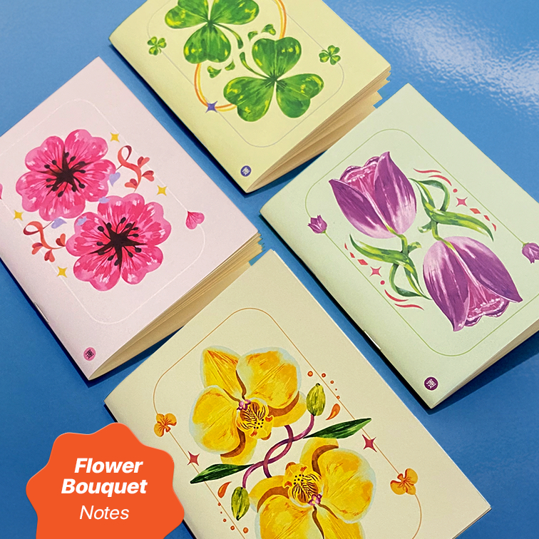 

Flower Bouquet Pocket Notes by Belindaaam