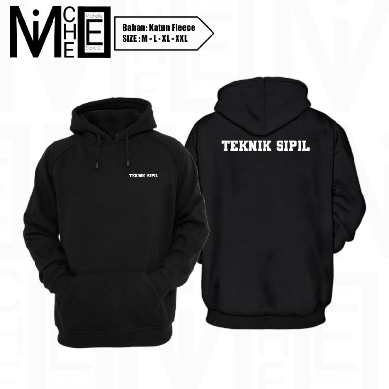 Jaket Hoodie Teknik Sipil