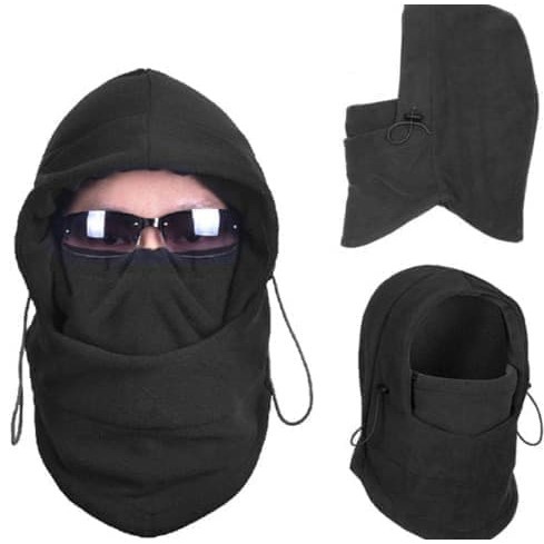 Kupluk Masker Balaclava Multifungsi Ninja Kupluk Polar 6 in 1 Full KUPLUK PRIA KEKINIAN