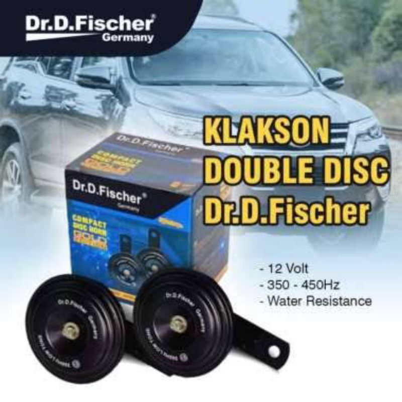 KLAKSON DOUBELDISC✓ DR D FISCHER ORIGINAL