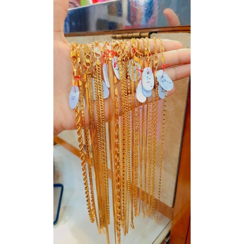 Aneka Kalung Emas Asli Kadar 420/ 10K 2 Gram Sampai 10 Gram