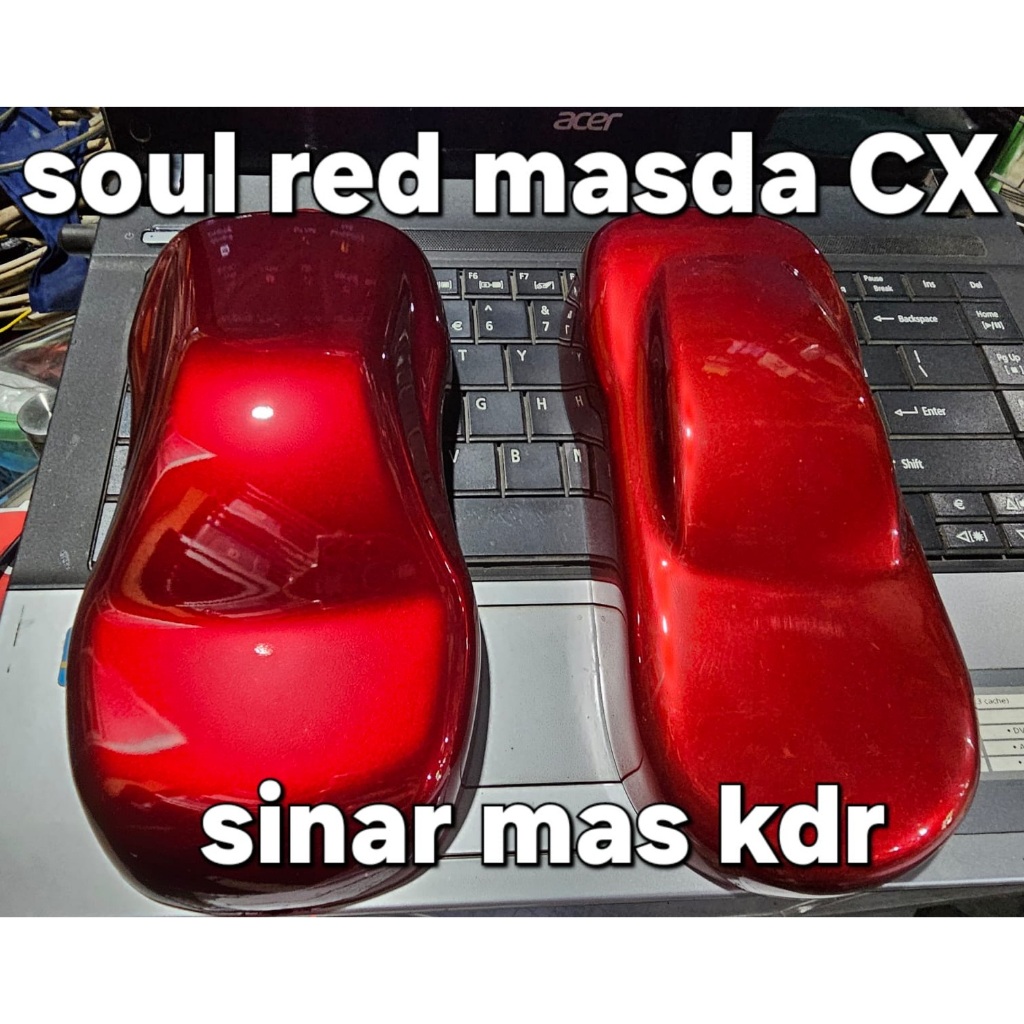 CAT MAZDA SOUL RED CX3, CX5, CX8, CX9, Mazda 2, Mazda 3,   1 KG SET (CAT 1KG & CAT DASARAN 1KG)