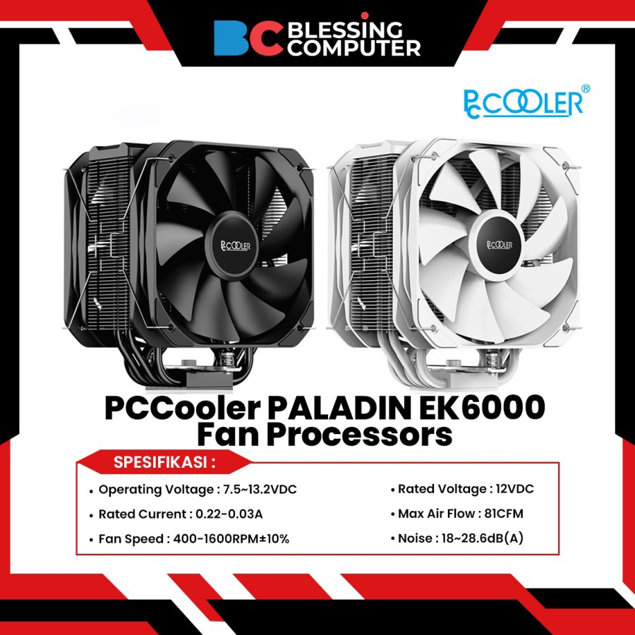 PCCooler PALADIN EK6000 / Fan Processors