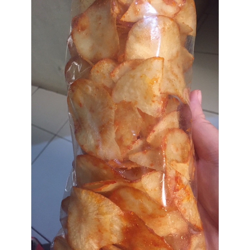 

Kripik singkong pedas