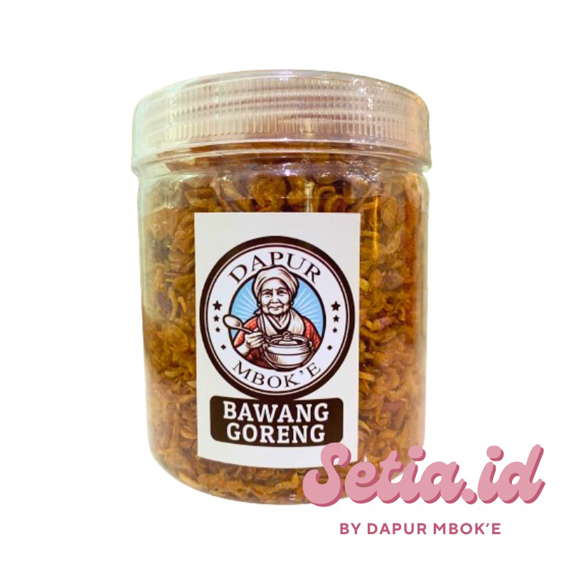 

Bawang Goreng Asli Premium 250gr