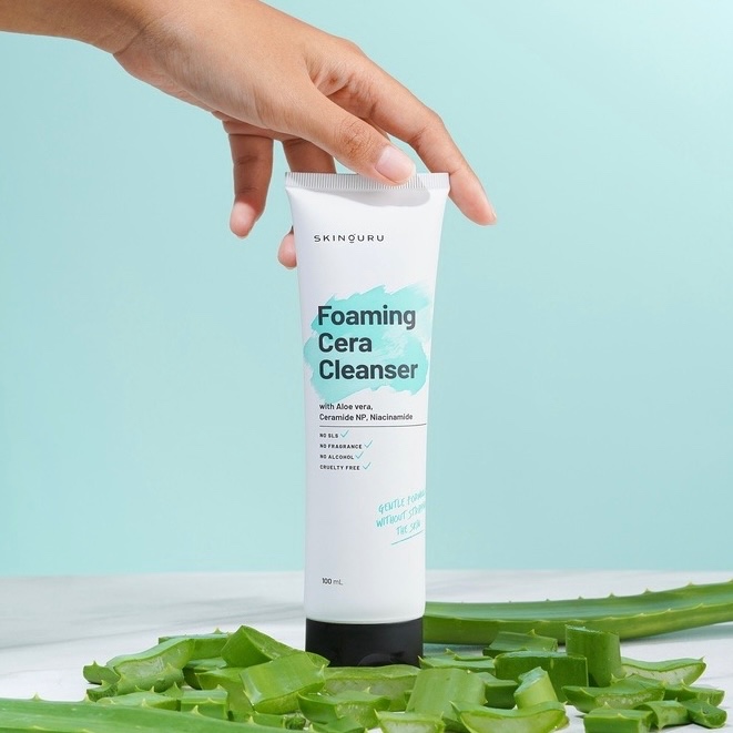 SKINOURU Foaming Cera Cleanser / Gentle Skin Cleanser