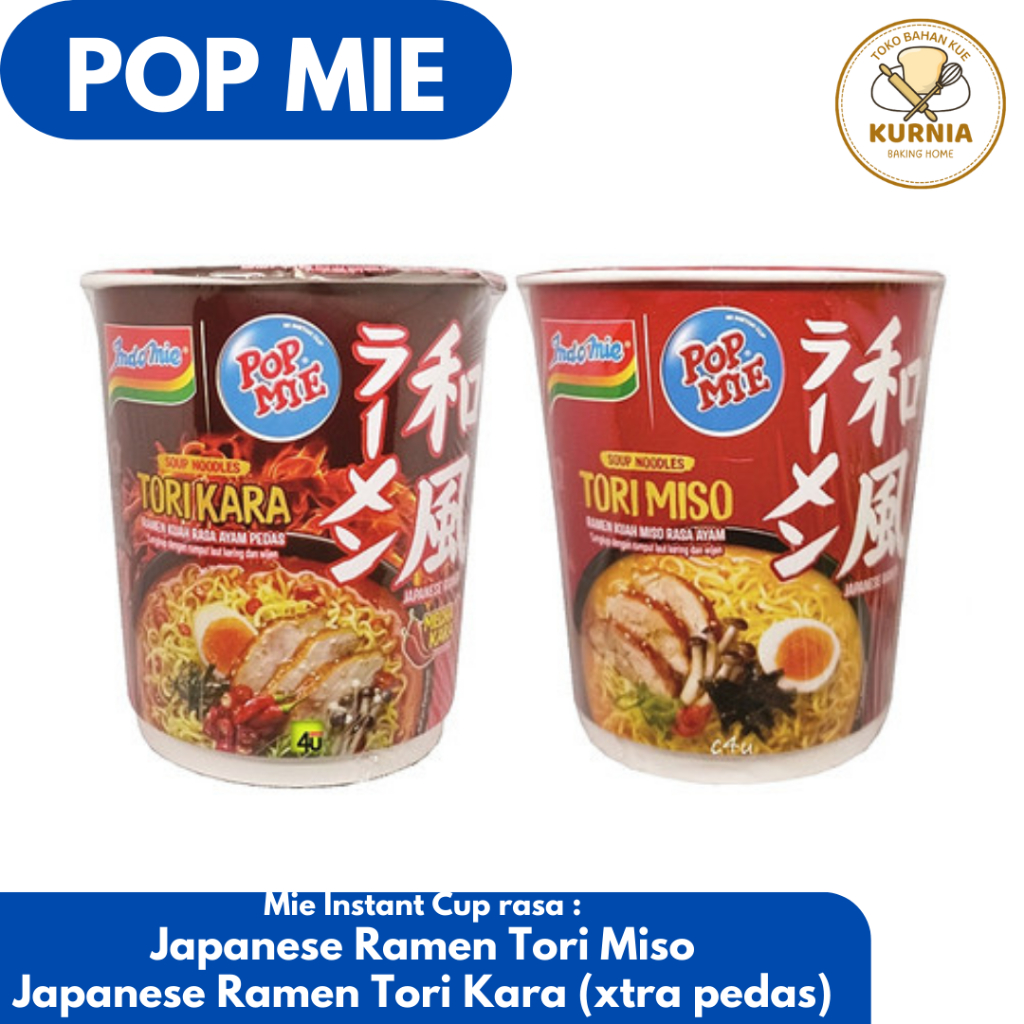 

POP MIE INSTANT CUP JAPANESE RAMEN