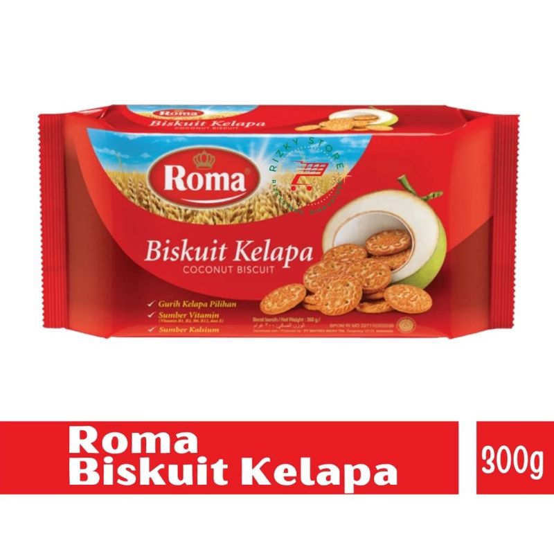 

ROMA Biskuit Kelapa 300gr