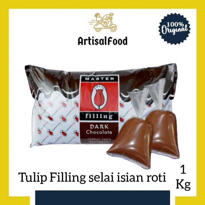 

TULIP FILLING 1 KG TIMB coklat isian kue roti
