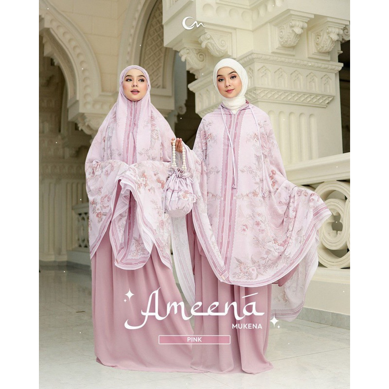 Mukena/Telekung Sholat Ameena By COVER ME ID