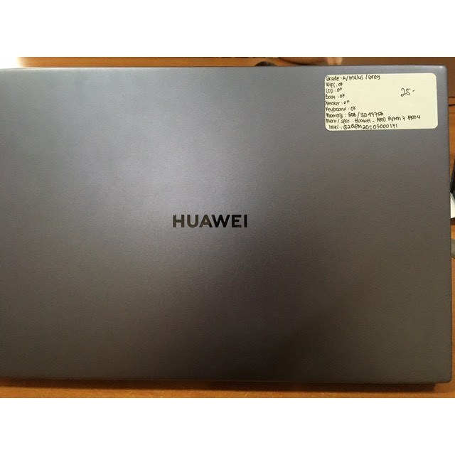 HUAWEI MateBook D 14 RYZEN 7 3700U 8/512GB