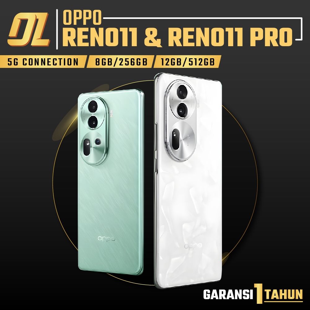 OPPO Reno11 Pro 5G 8/256 12/512 GB 8GB 12GB 256GB 512GB Reno 11 Original HP Smartphone Garansi Resmi